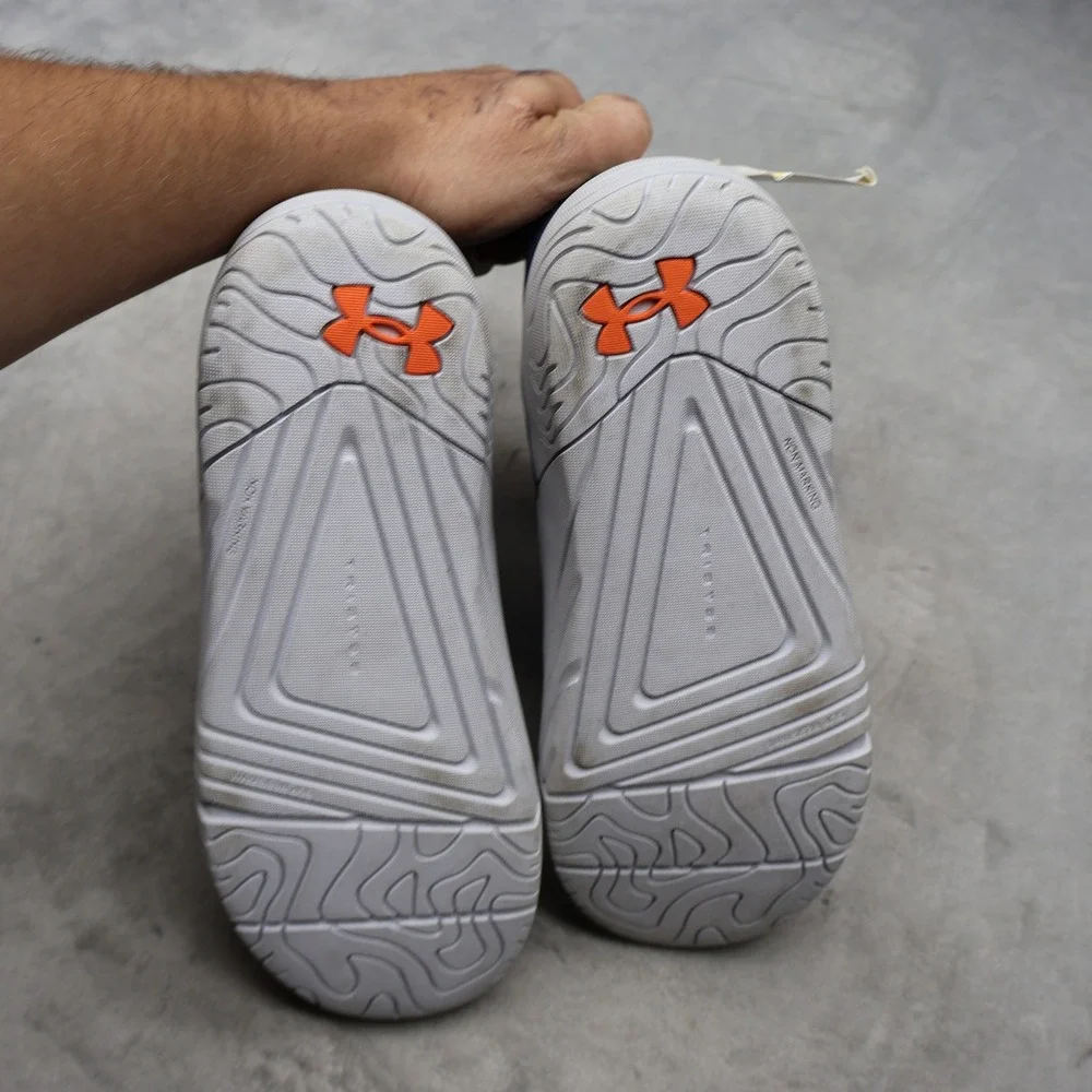 Under Armour‎ Womens 7D Deck Boots Blue Charged Shoreman Waterproof NWD